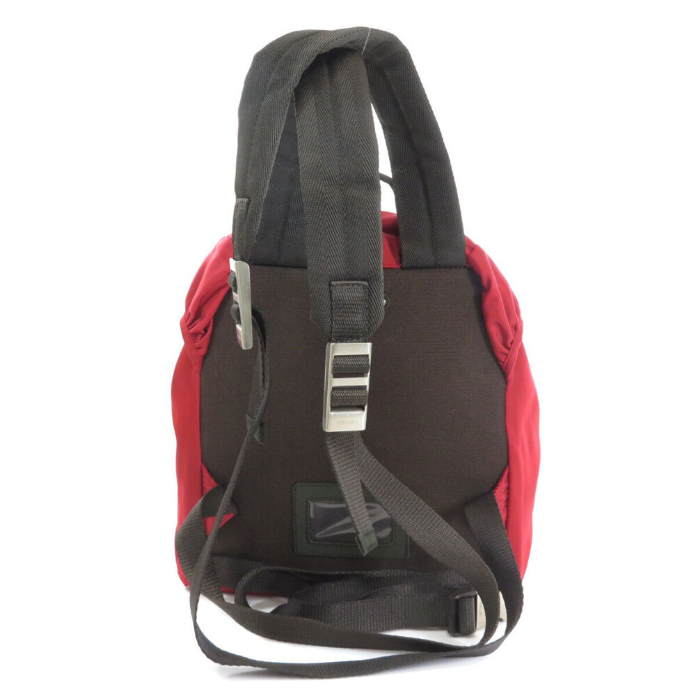Prada logo Backpack Rucksack Daypack - Picture 2 of 11